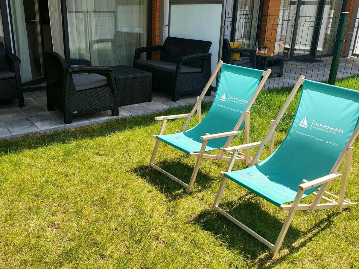 Apartament Dar Pomorza 20M Do Plazy Ustronie Apartments 우스트 노리 모르스키 외부 사진